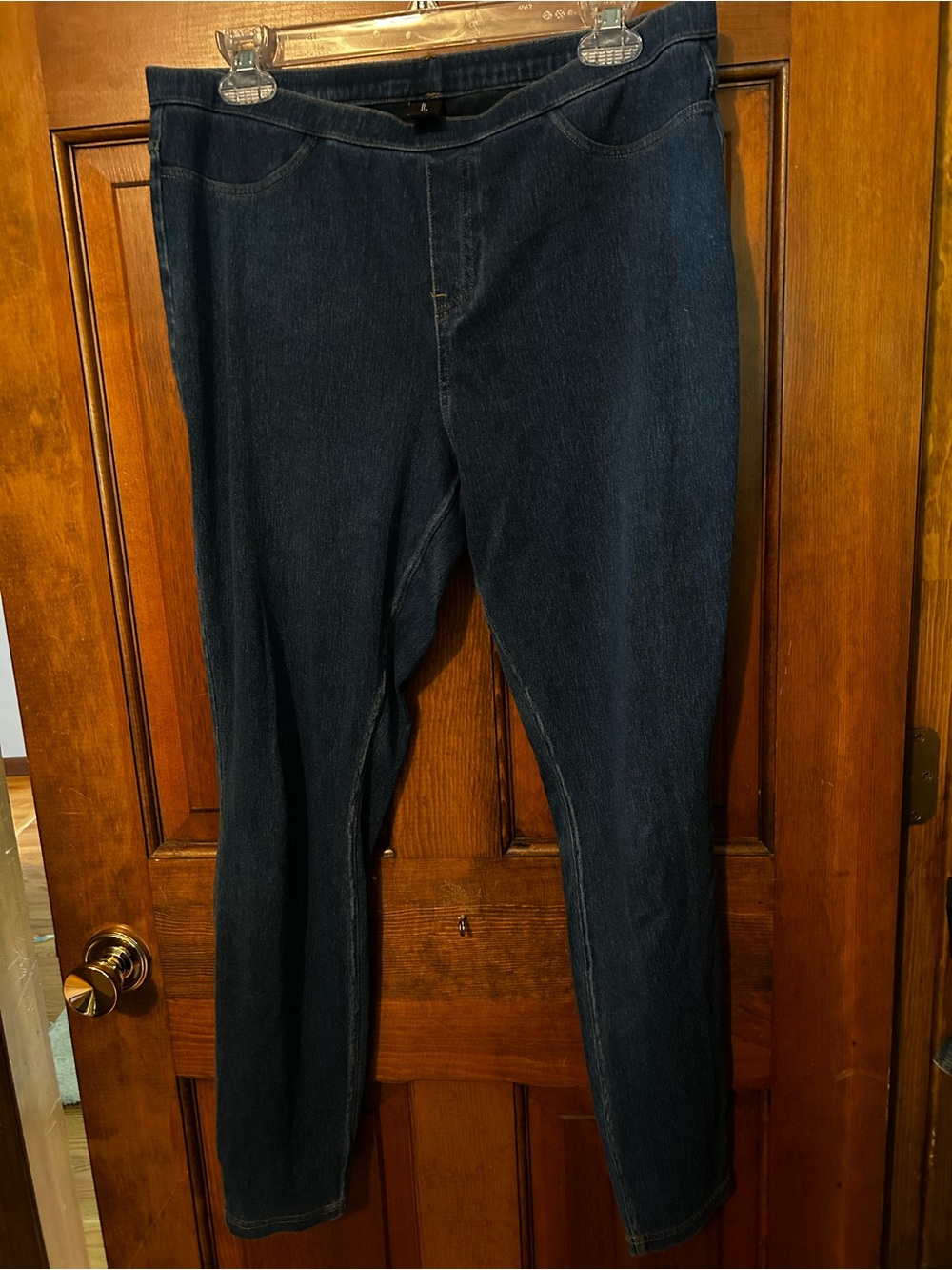 HUE Dark Blue Jeggings Women Jeans